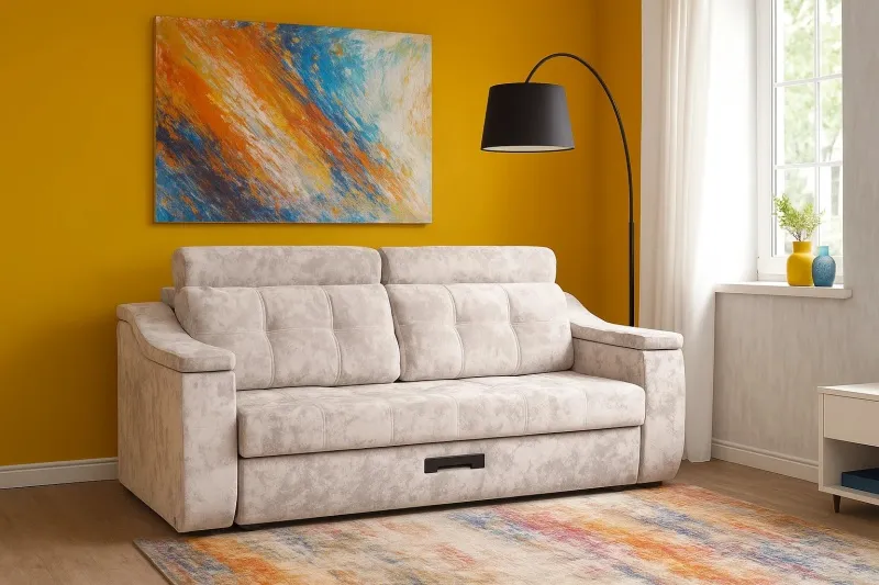 Диван-кровать "Фаворит" СТАНДАРТ Тиффани бежевый