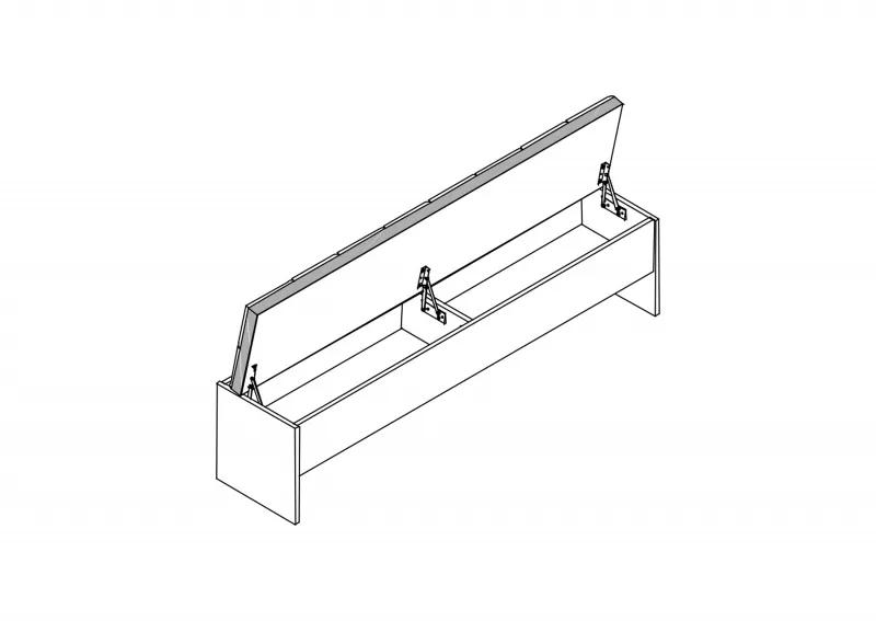 Скамья 1600 спальня "Глазго"