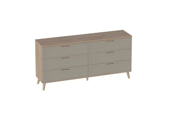 Комод 6 ящ "Гавана" спальня