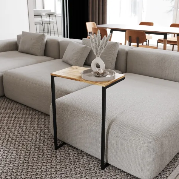 Стол журнальный "Брион" H700 Дуб Вотан